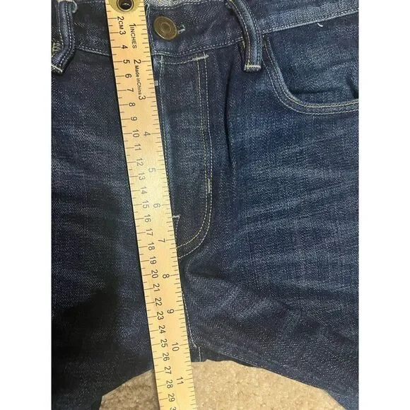 All Saints Dark Blue Straight Men Jeans - Picture 11 of 11